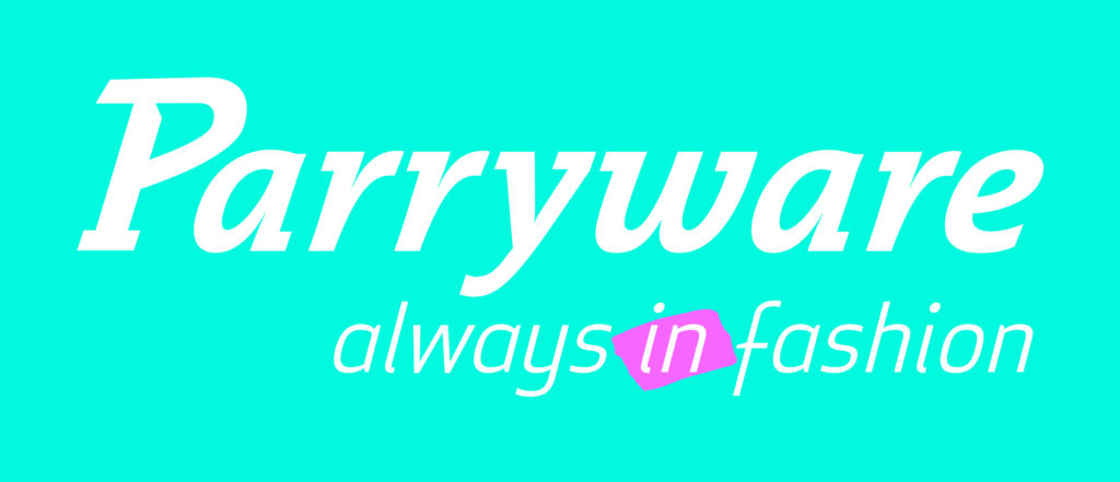 Parryware_wTagline_Colour_Negative