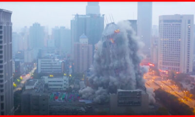 China’s real estate crisis is blowing up, quite literally