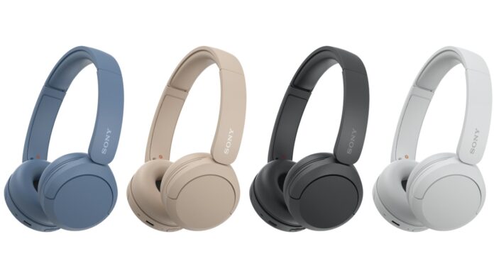 Sony WH-CH520 Wireless on-ear headphones - Blue - Kamera Express