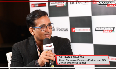 Saurabh Sharma, Head Corporate Business Partner, and OD, Zydus Wellness Limited