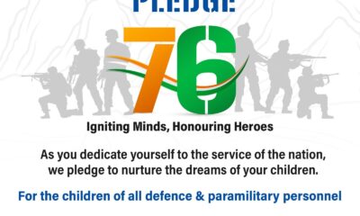 Igniting Minds and Saluting Bravery: Infinity Learn's Pledge 76 Campaign