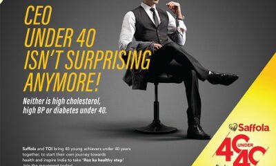 Saffola's Latest Campaign 40 Under 40 Inspires India to Eat Better and Live Healthier