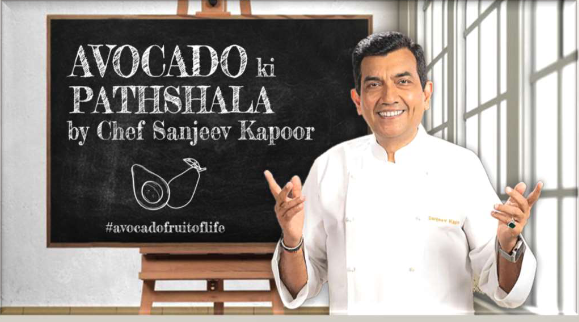 Chef Sanjeev Kapoor Launches "Avocado ki Pathshala"