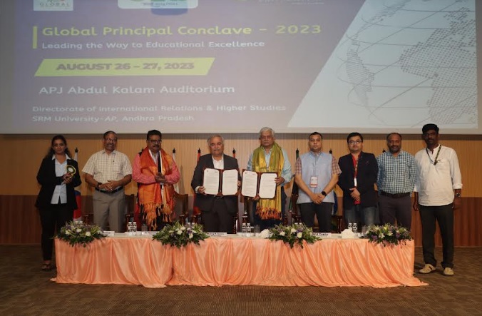 SRM University-AP Hosts Global Principal Conclave: Fostering Global Perspective in Education