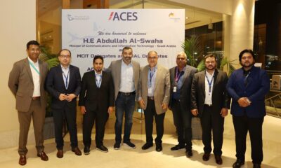 H.E Eng. Abdullah Al-Swaha, Minister of Communications and Information Technology Expressed his Pride Seeing ACES a Saudi Company Serving the Busiest Airport in South India - Bengaluru's Kempegowda International Airport
