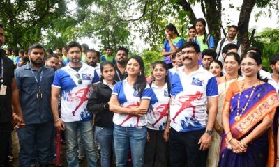 Jijau Sanstha Hosts Glorious Konkan Monsoon Marathon, graced by Actor Shantanu Moghe and Actress Prajakta Mali