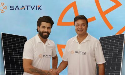 Saatvik Solar Ropes in Ravindra Jadeja as National Brand Ambassador