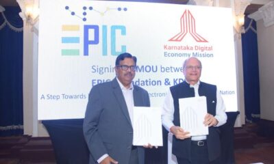 EPIC Foundation Signs MOU with KDEM, Announces Launch of First 100% 'Designed in India' Tablet, LED Driver Chip