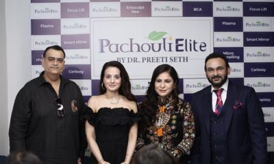 Pachouli Inaugurates Flagship Clinic Pachouli Elite in Noida; Witnessed Star Studded Presence of Gadar 2 Fame Ameesha Patel