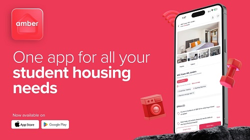 amber Launches Student Accommodation App: Discover, Shortlist, Book with Ease