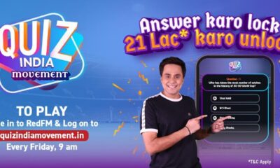 RED FM Announces Quiz India Movement: A Gaming Concept on Radio