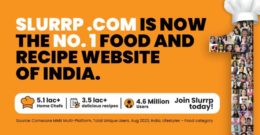 Setting New Records: Slurrp.com Celebrates Being No.1 Food and Recipe Website