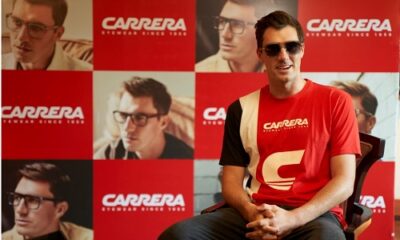 Pat Cummins Announced as the Brand Ambassador for Carrera Eyewear