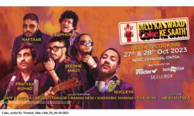 "Coke is Cooking" Comes to Delhi for an Unforgettable Musical Feast, Come Enjoy Delhi's Best Food with Coke and a Side of Music