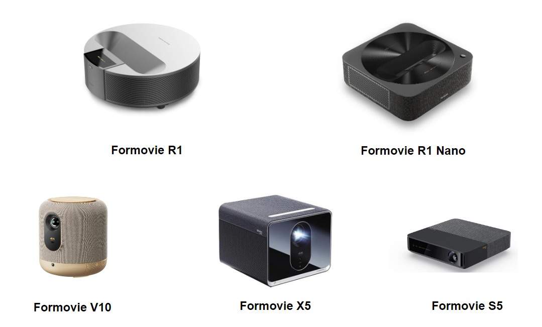 Product Lineup, Projector