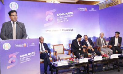 TN is 1st Port of Call, Minister Dr. T.R.B. Rajaa tells industrialists & Investors
