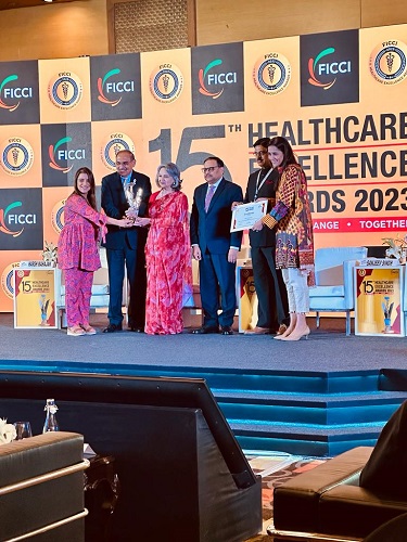 Genesis Foundation Receives the FICCI Excellence Healthcare Award for Excellence in Community Engagement