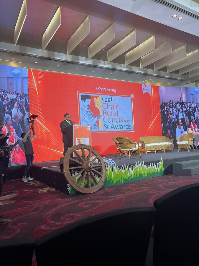The 3rd Edition of the Eggfirst Chalo Rural India Conclave and Awards Celebrates Rural Excellence and Digital Advertising