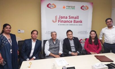 Jana Small Finance Bank and Manipal Academy of BFSI Launches 'Aspiring Bankers Program'