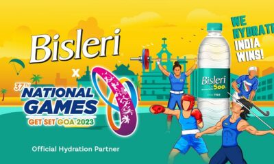 Bisleri Partners with the Biggest Sporting Event - 2023 National Games of India as the Official Hydration Partner