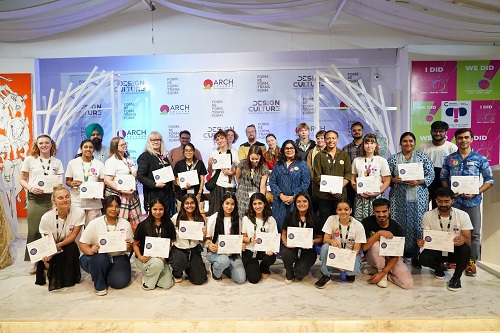 International Students Explore Jaipur's Rich Cultural Heritage at Cumulus Student Talent Camp Held at Arch College Jaipur
