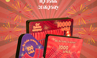 Light Up Your Loved Ones' Smiles this Diwali with The Lip Balm Company's Firework-Themed Gift Combos