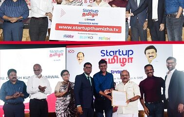 MSME Minister Thiru. T.M. Anbarasan Launches 'Startup Thamizha' Reality TV Show for a Wide Range of Startups