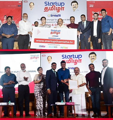 MSME Minister Thiru. T.M. Anbarasan Launches 'Startup Thamizha' Reality TV Show for a Wide Range of Startups