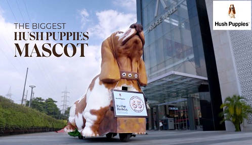 Hush Puppies Brings its Iconic Mascot Alive with a Larger-than-life Installation