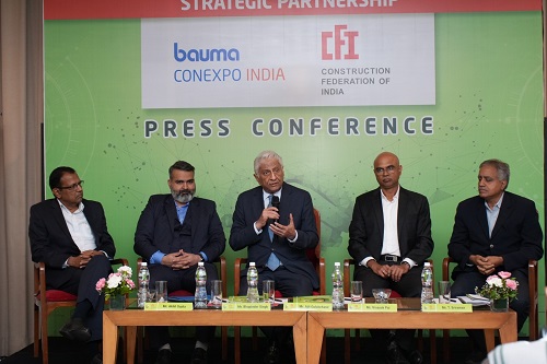 bauma CONEXPO India is Proud to Join Hands with the Construction Federation of India (CFI) for its 2024 Edition