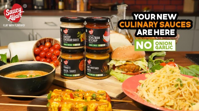 Saucy Affair Unveils Delectable "No Onion No Garlic" Range, Redefining Culinary Creativity