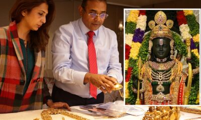 Harsahaimal Shiamlal Jewellers Designs & Curates the Jewellery for Shri Ram Lalla Idol at Ram Mandir, Ayodhya