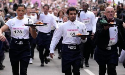 A Taste of the Olympics: Parisian Revives a Century-old Race for Servers