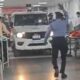 Police drive SUV into AIIMS ward to arrest suspect