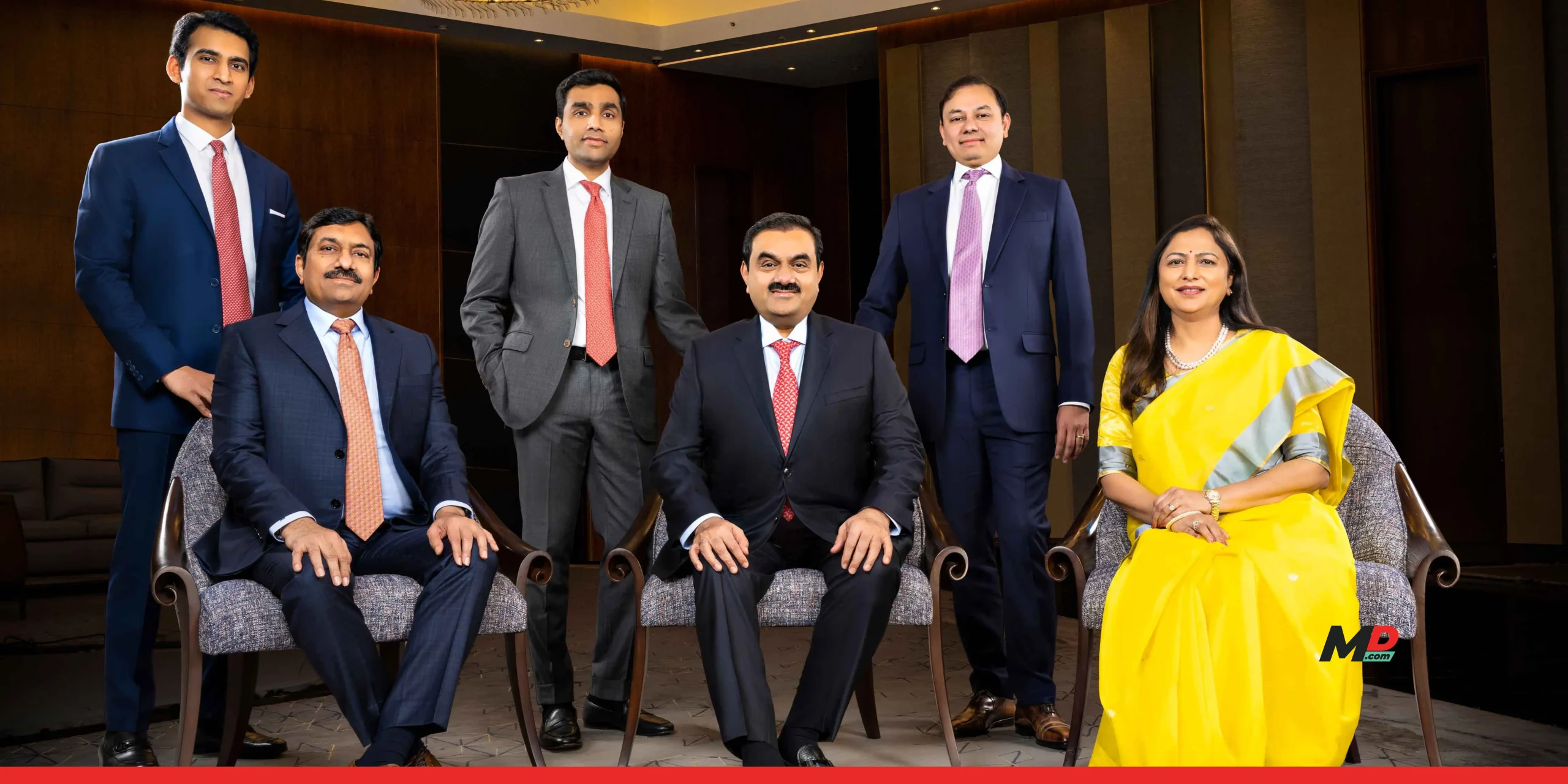 Heirs of Gautam Adani's business empire 