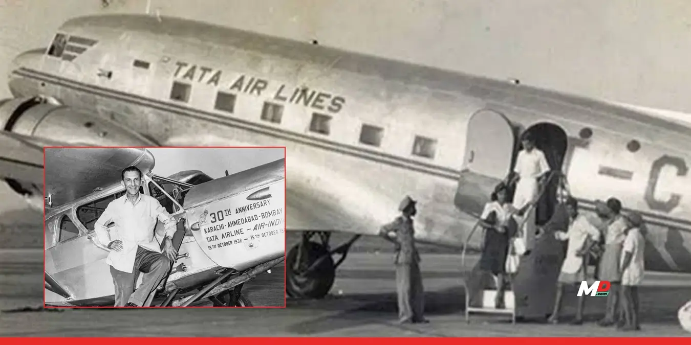 J.R.D. Tata: Father of Indian Civil Aviation and its Boom