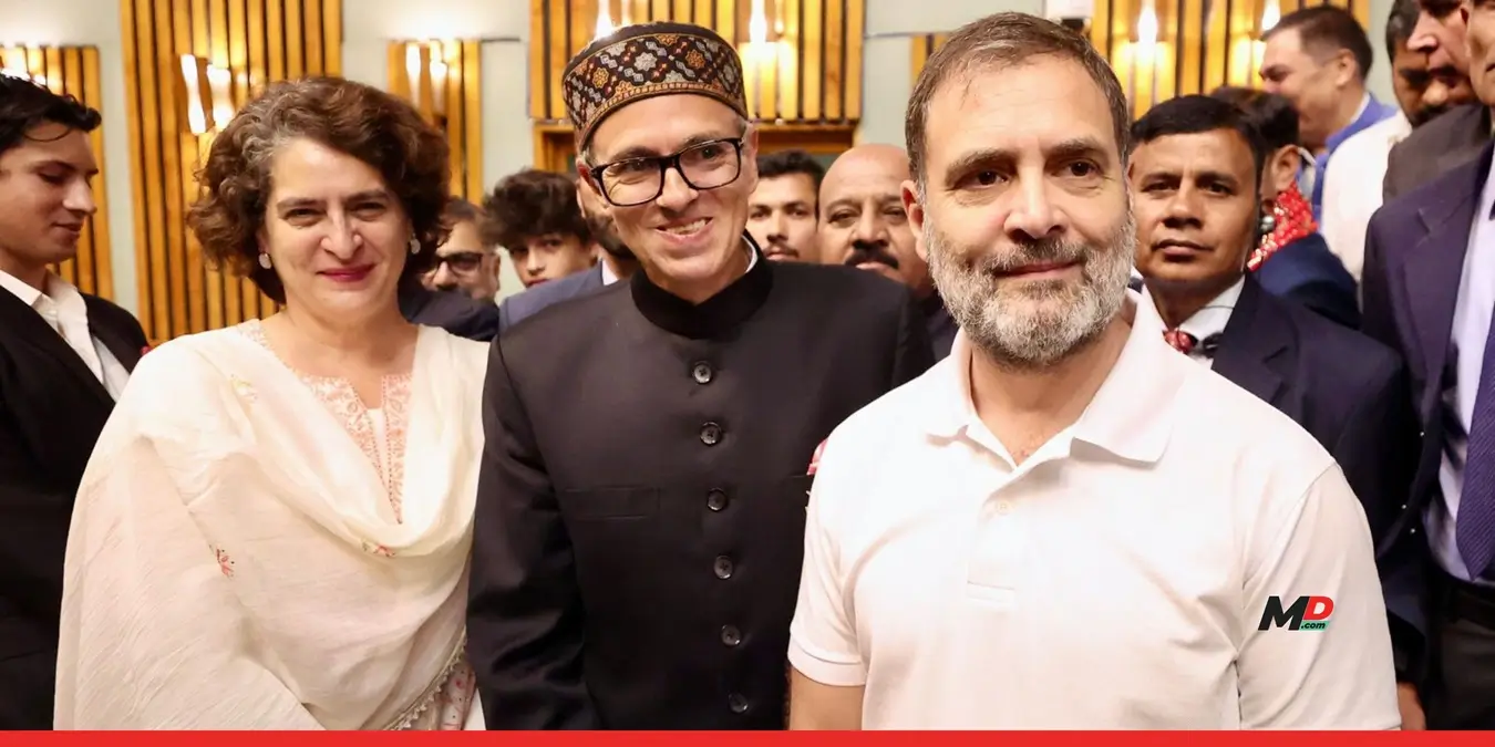 Jammu & Kashmir Gets First CM after Six Years: Omar Abdullah Takes Oath as Chief Minister