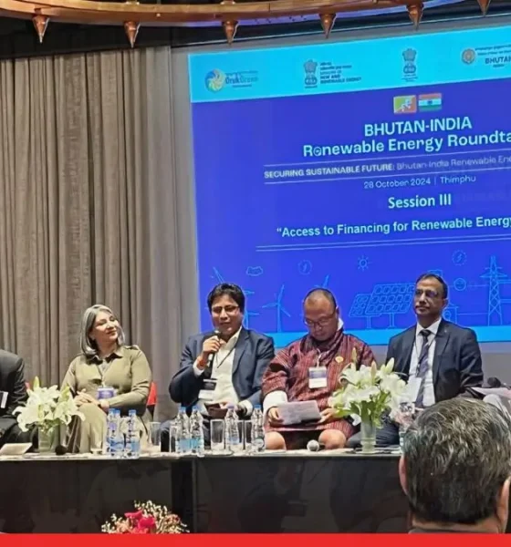 Bhutan-India Renewable Energy Roundtable: CMD, IREDA Promotes Collaborative Financing Solutions