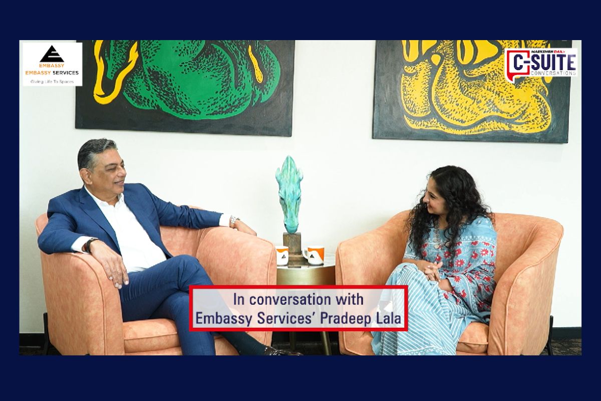 CSuite Conversations, with Pradeep Lala, MD & CEO of Embassy Services