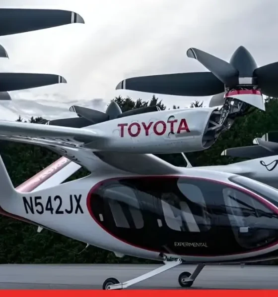 Toyota’s flying car successfully completes maiden flight in Japan