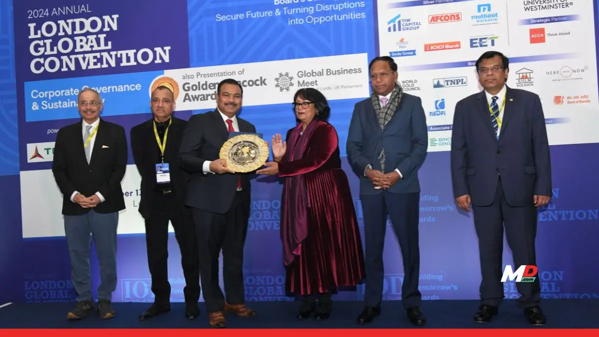 Granules India Limited Honoured with Golden Peacock Award for Sustainability, Setting New Standards in Environmental Responsibility