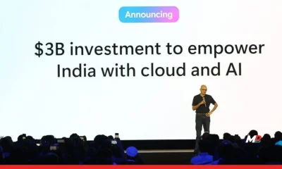 Microsoft announces US $3bn investment in India cloud and AI infrastructure 