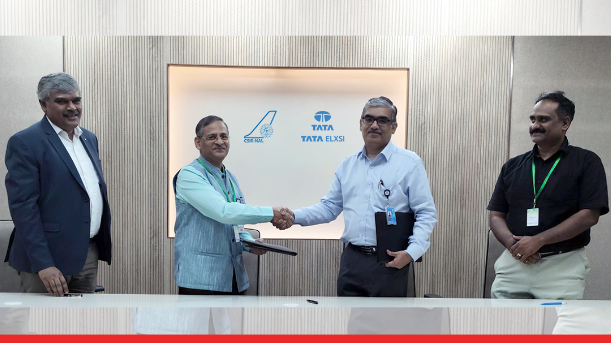 Tata Elxsi and National Aerospace Laboratories Sign Strategic Partnership for Advanced Air Mobility