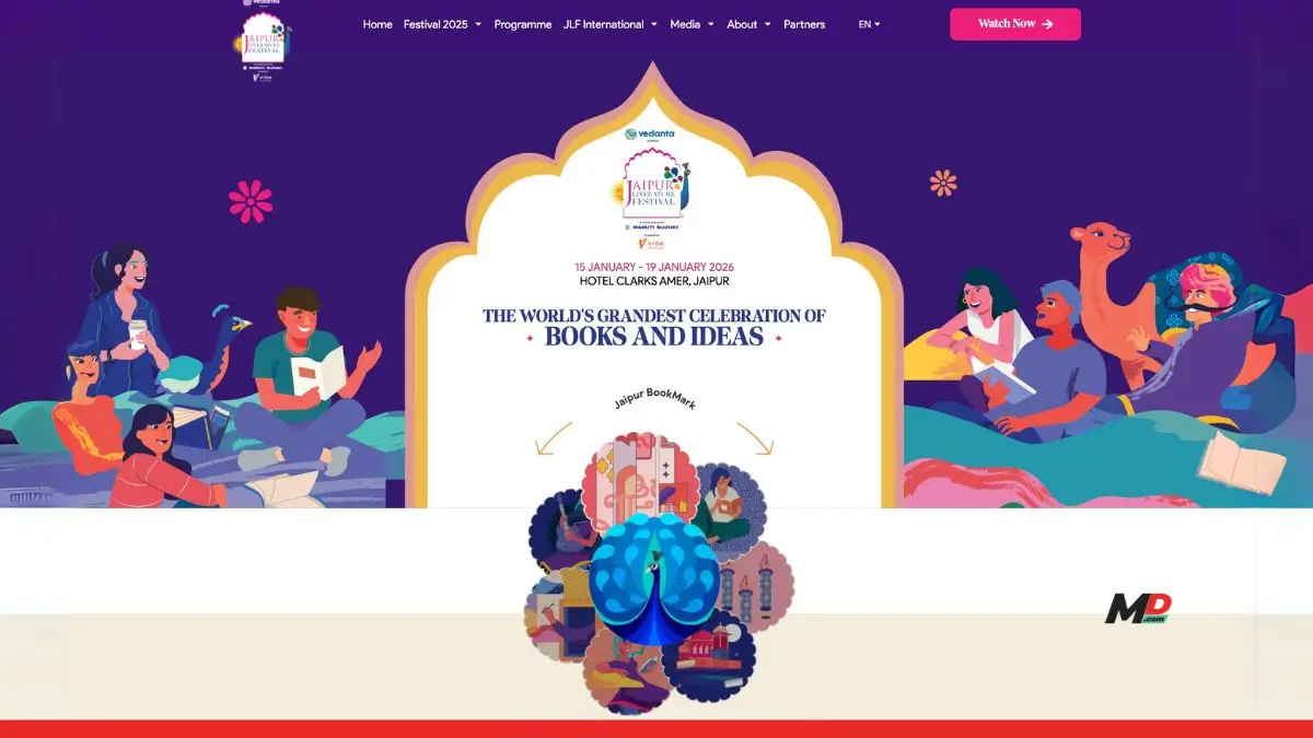 ADK India Redesigns Jaipur Literature Festival (JLF) Website: A Celebration of Culture and Innovation