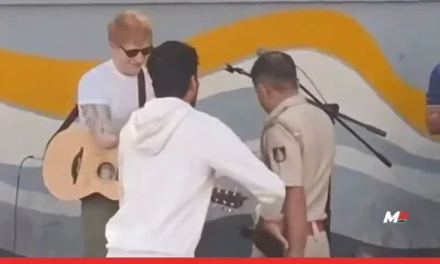 Ed Sheeran’s Street Performance in Bengaluru Interrupted by Police