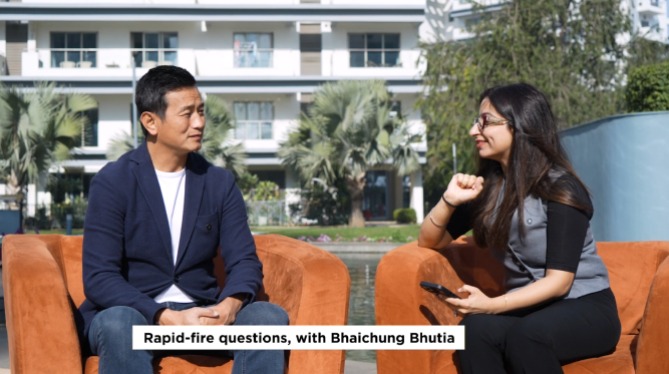 Rapid-fire questions, with Bhaichung Bhutia