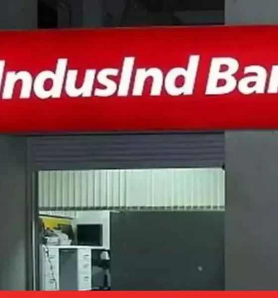 IndusInd Bank Stock Continues Freefall, Losing 38% Market Cap in Six Sessions