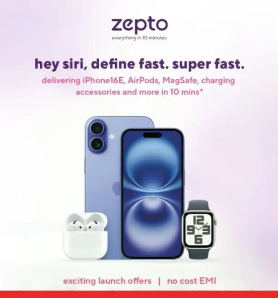 Apple’s Vast Portfolio Now Available on Zepto as the Platform Expands its Electronics Assortment 