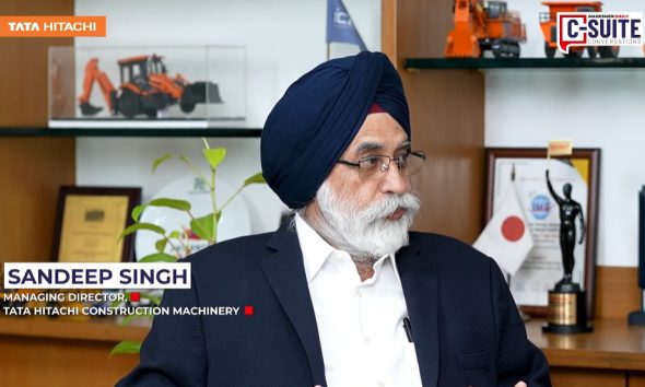 C-Suite Conversations, with Sandeep Singh, MD of Tata Hitachi Construction Machinery