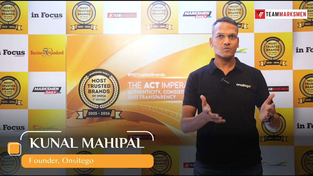 In conversation with Kunal Mahipal, Founder of Onsitego - Marksmen ...